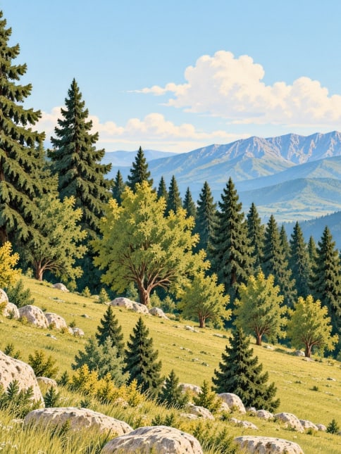 Zeichnung: Kocayayla, Düzce