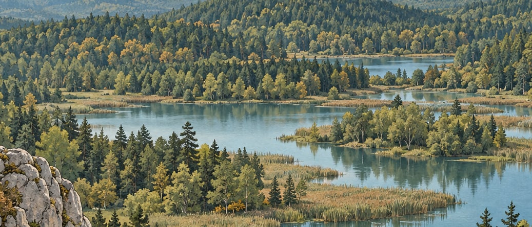 Kökez Nature Conservation Area çizimi, Bolu
