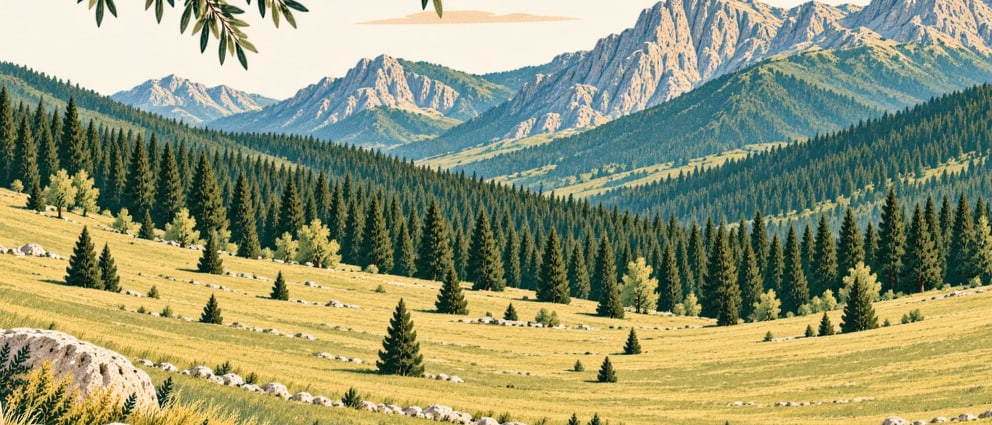 Kömürsu Plateau çizimi, Bilecik