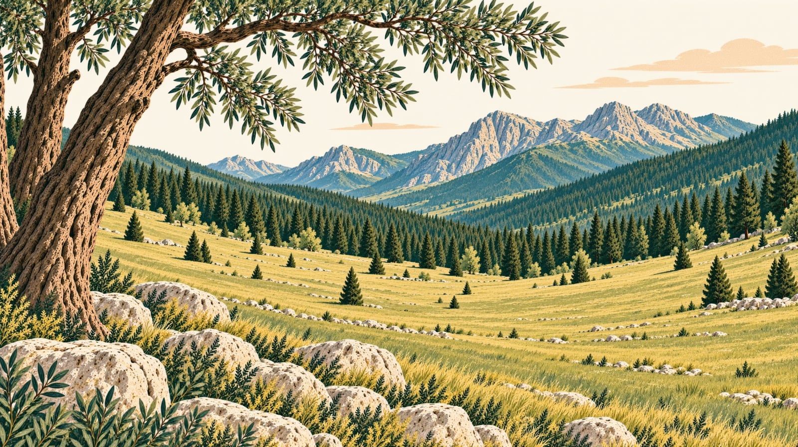 Kömürsu Plateau çizimi, Bilecik