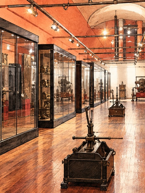 Zeichnung: Feuerwehrmuseum Graf Szechenyi, İstanbul