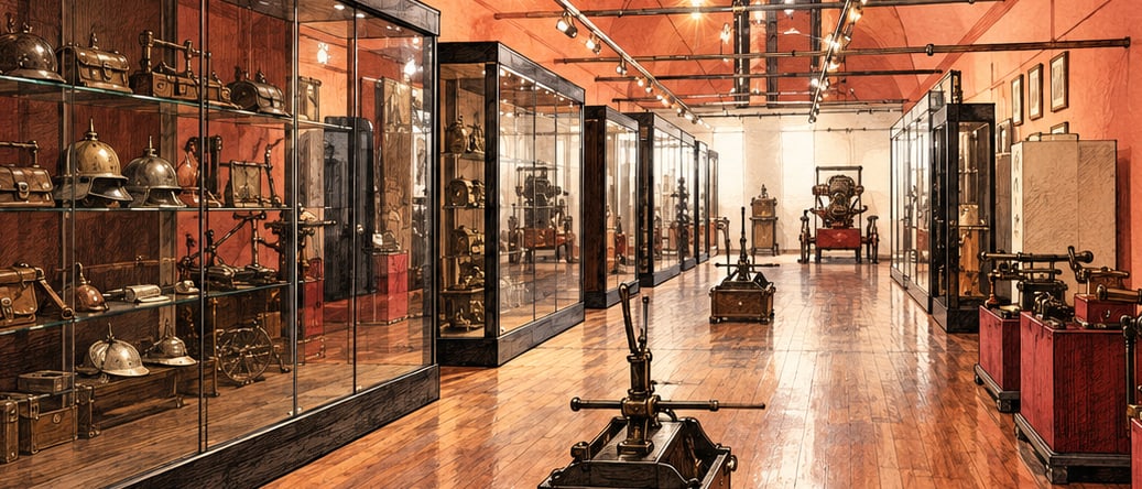 Count Szechenyi Fire Brigade Museum çizimi, İstanbul