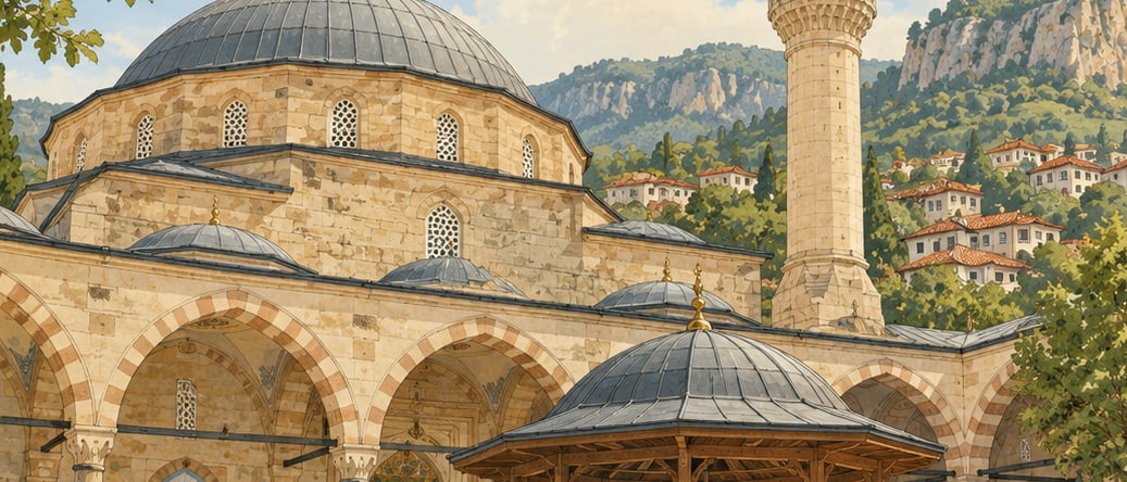 Köprülü Mehmet Paşa Mosque çizimi, Karabük