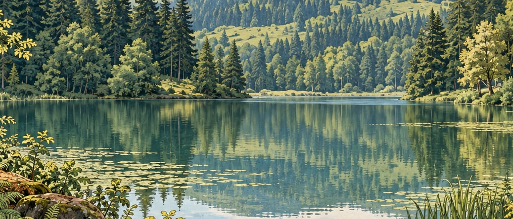 Korugöl Nature Park çizimi, Düzce