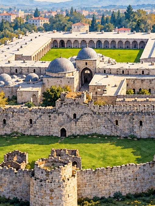 Zeichnung: Burg Koz, Hatay
