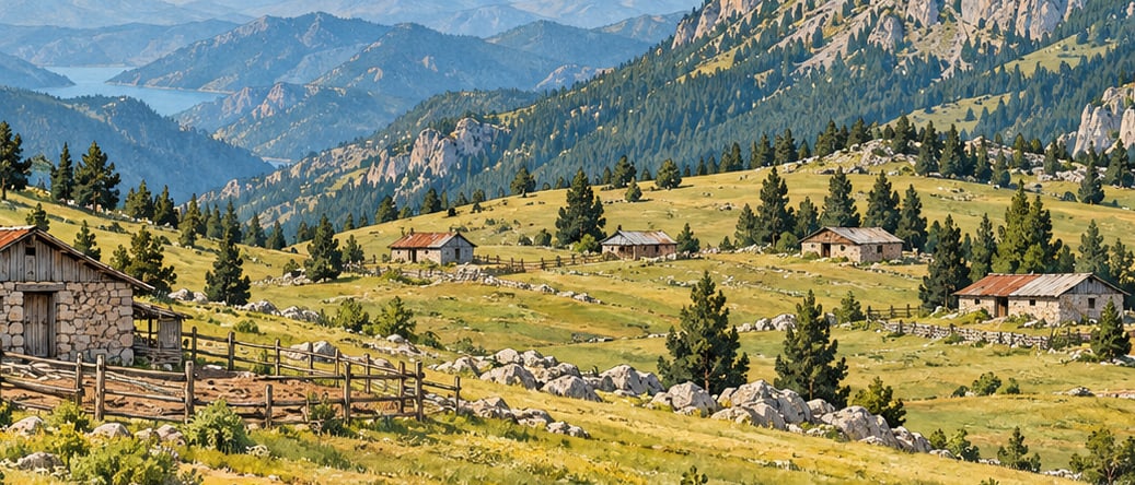 Kozan-horzum Plateau çizimi, Adana
