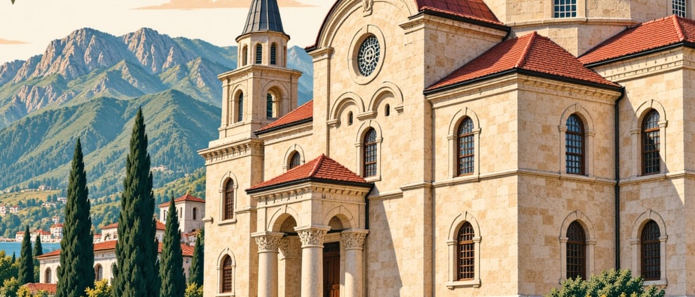 Kozlu Church çizimi, Zonguldak