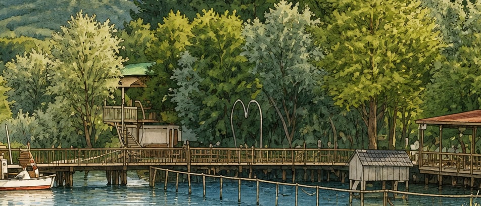 Küçükboğaz Lake çizimi, Sakarya