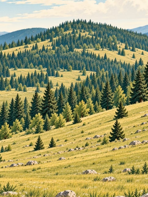 Zeichnung: Hochweide Kulakkaya, Giresun