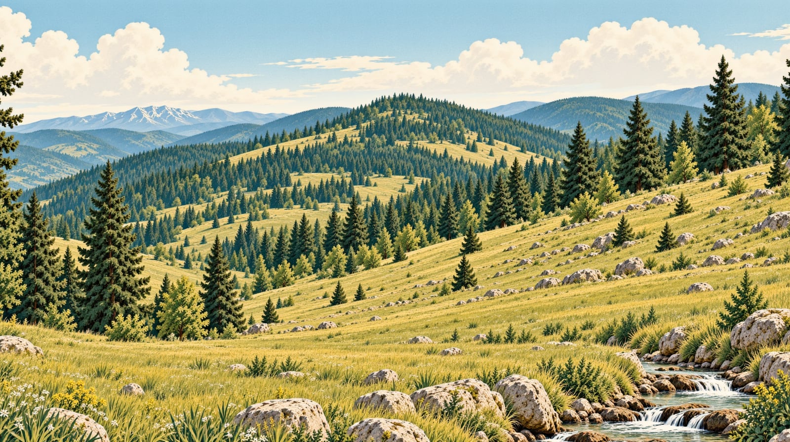 Kulakkaya Plateau çizimi, Giresun