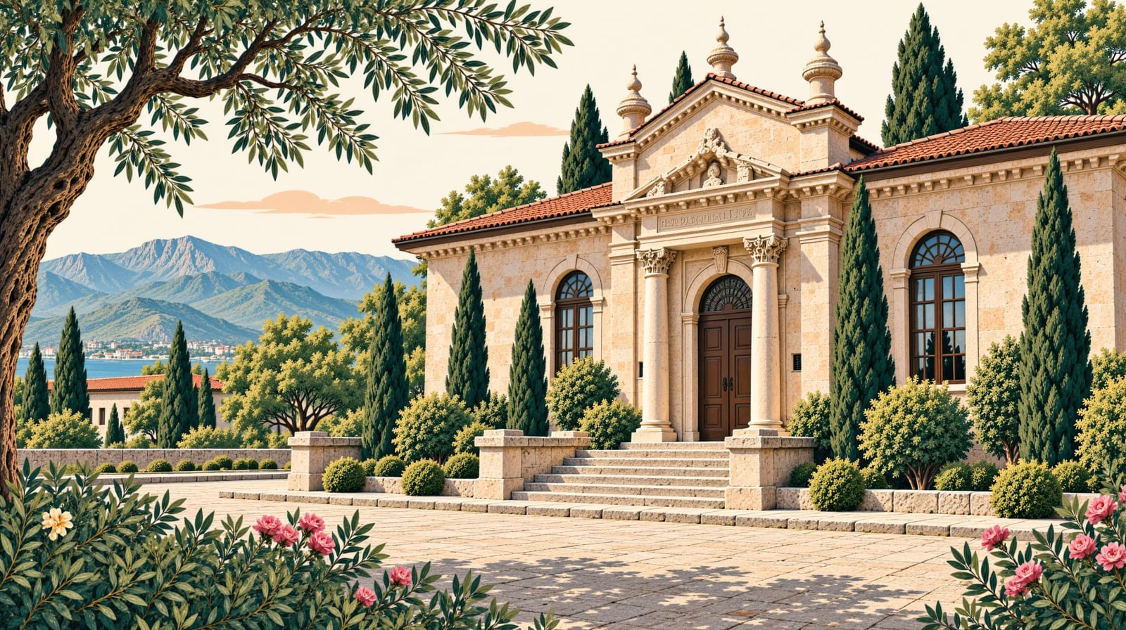 Culture House Museum çizimi, Malatya