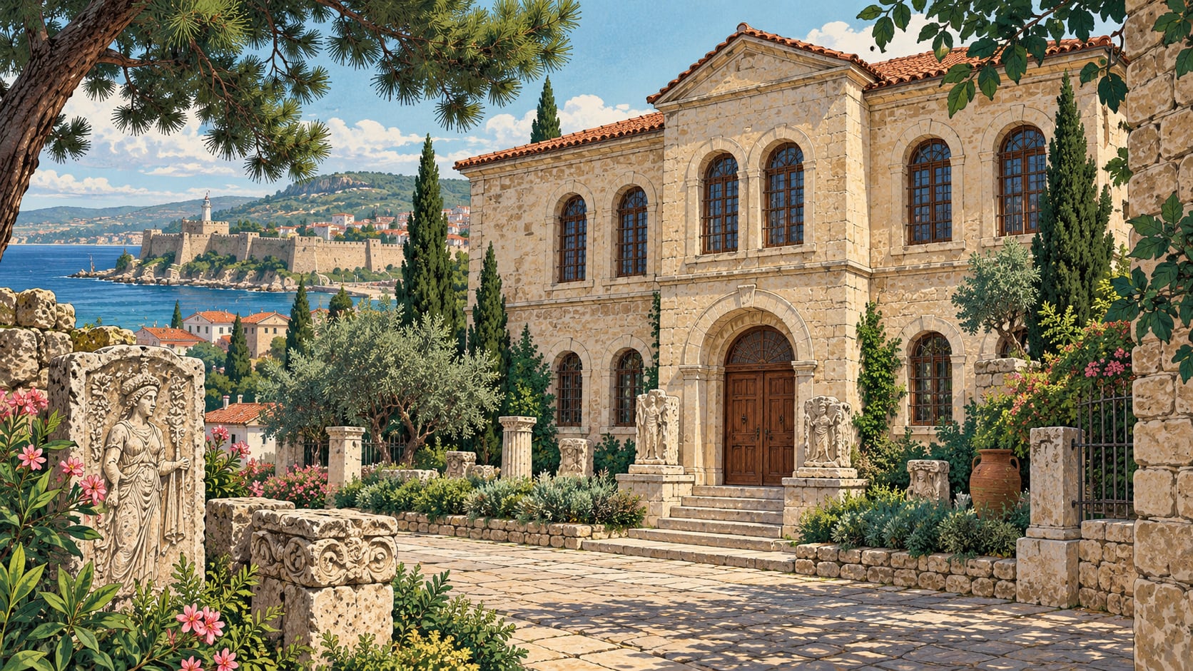 Cultural Heritage Museum çizimi, Sinop
