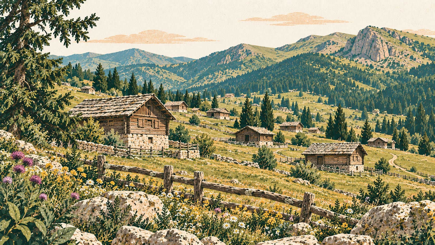 Kümbet Plateau çizimi, Giresun