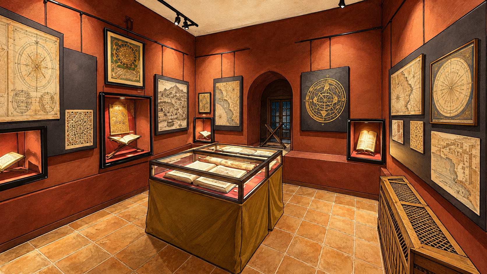 Kur'an and Manuscripts Museum çizimi, Bursa