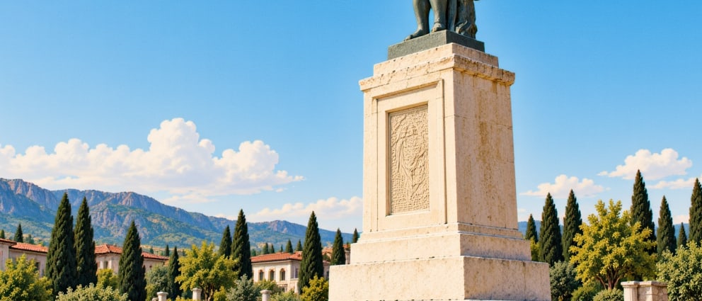 Küre Martyrs' Cemetery çizimi, Artvin