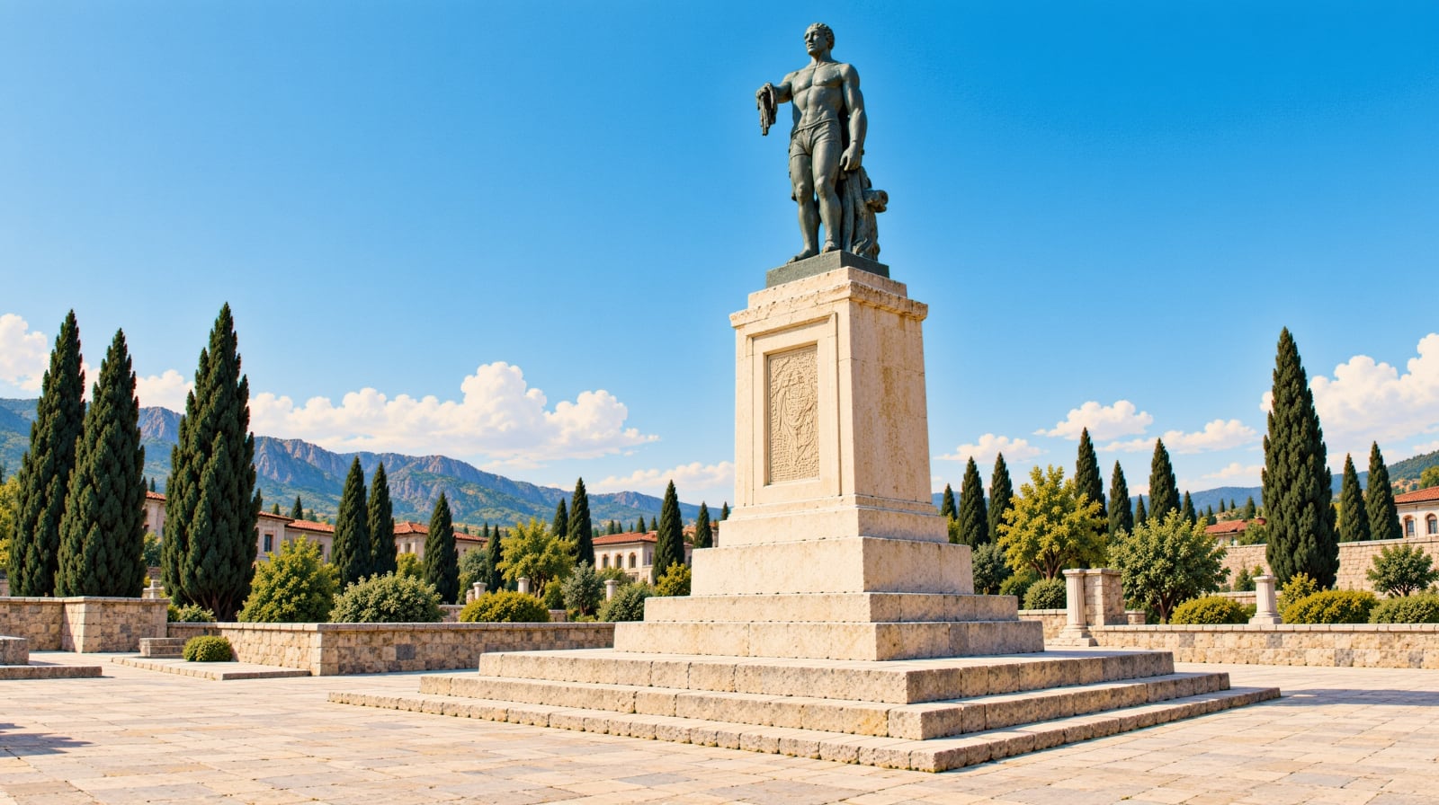 Küre Martyrs' Cemetery çizimi, Artvin