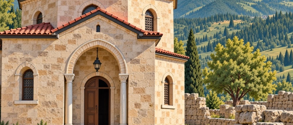 Kurşunlu Monastery çizimi, Aydın