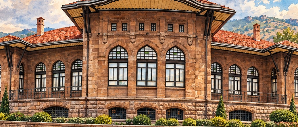 War of Independence Museum (I. TBMM Building) çizimi, Ankara