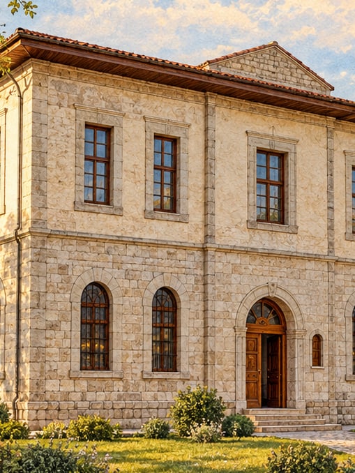 Zeichnung: Kurtuluşa Giden Yolda İnebolu Stadtmuseum, Kastamonu