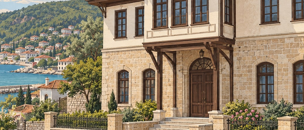 Kurtuluşa Giden Yolda İnebolu City Museum çizimi, Kastamonu