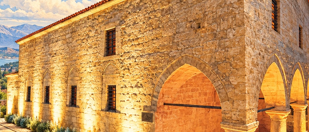 Kuruköprü Monumental Museum and Traditional Adana House çizimi, Adana