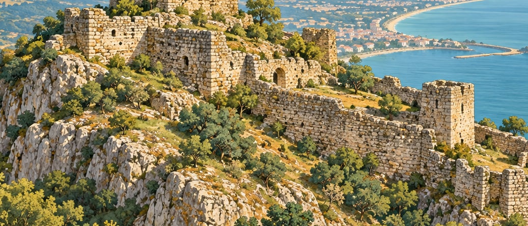Kurul Castle çizimi, Ordu