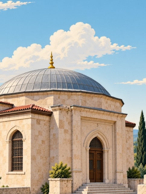 Zeichnung: Straßendenkmal Kuş Kayası, Bartın