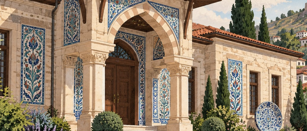 Kütahya Municipality Sıtkı Olçar Tile Museum çizimi, Kütahya