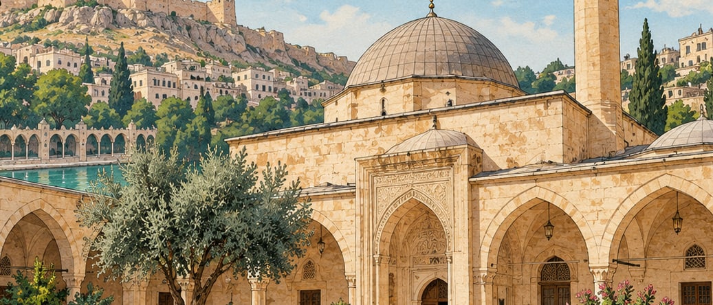 Kutbeddin Mosque çizimi, Şanlıurfa