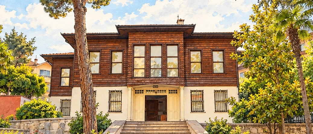 Kuvayi Milliye Culture Museum çizimi, Balıkesir