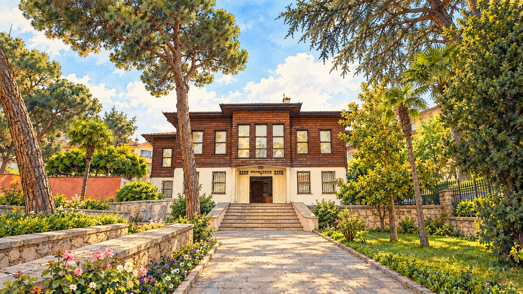Kuvayi Milliye Culture Museum çizimi, Balıkesir