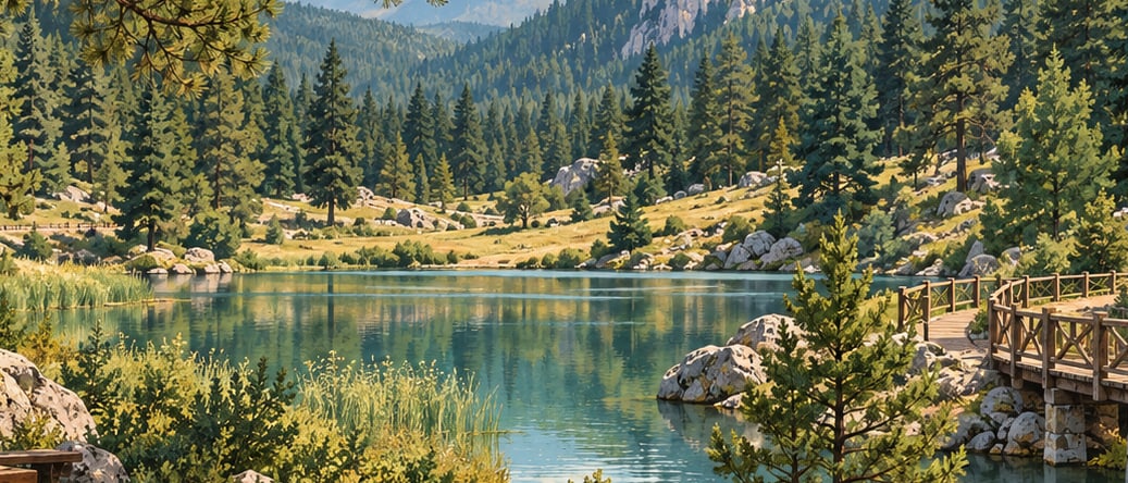 Kuyuluk Nature Park çizimi, Mersin