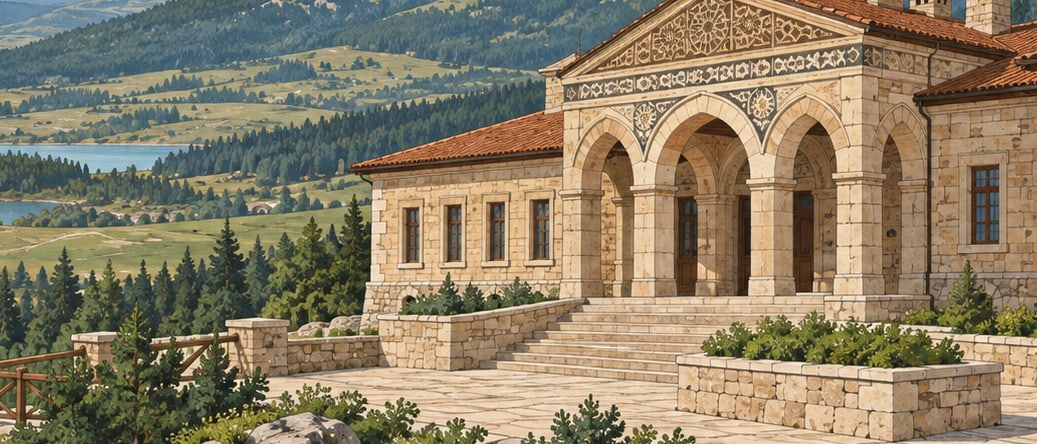 Lâdik Akdağ Tourism Centre çizimi, Samsun