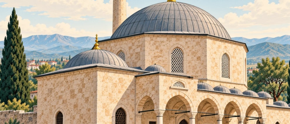 Lala Mosque / Lale Mosque çizimi, Kırşehir