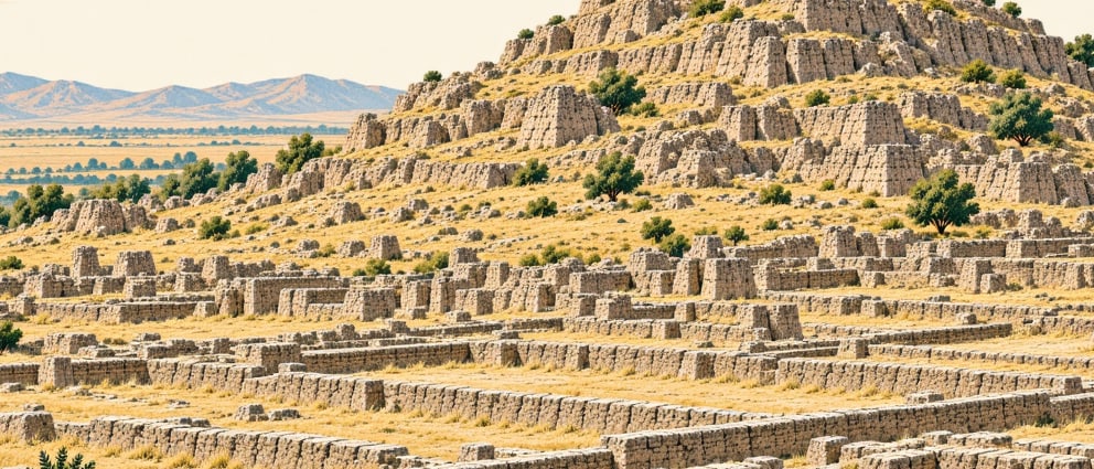 Levzin Mound çizimi, Adıyaman