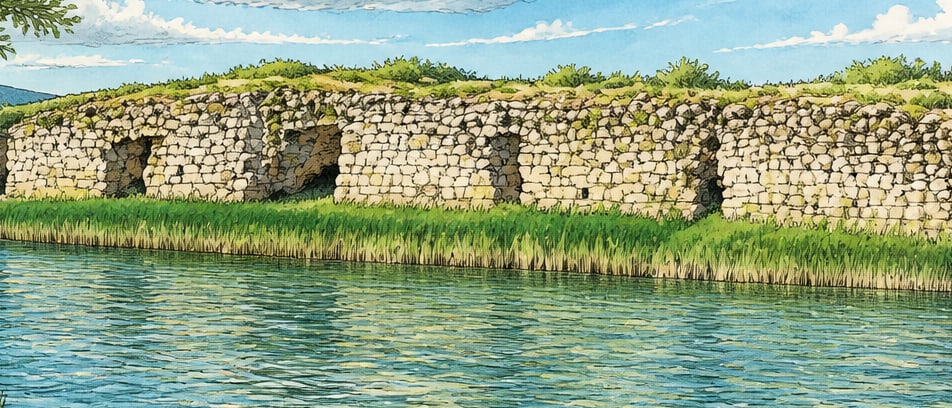 Limenia Island çizimi, Isparta