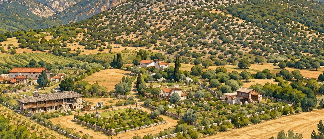 Lisinia Doğa çizimi, Burdur