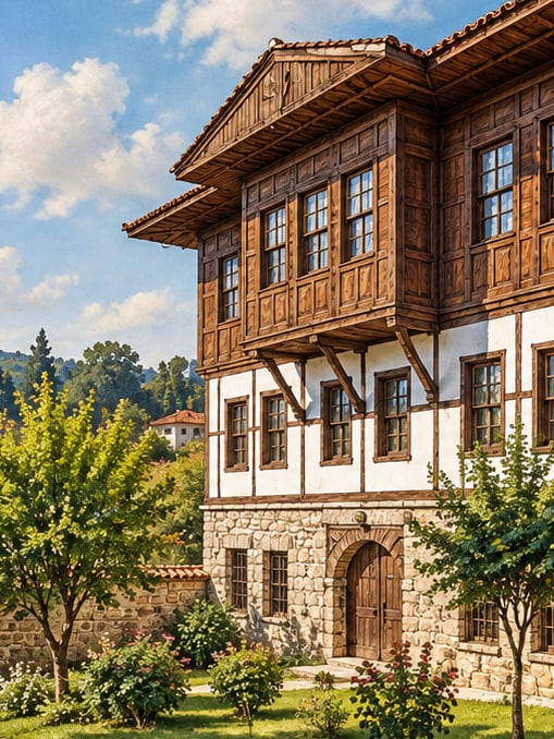 Zeichnung: Ethnografisches Museum Livapaşa-Konak, Kastamonu