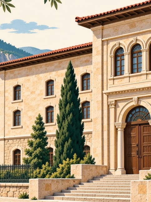 Zeichnung: Museum für Türkischen Honig und Safran, Karabük