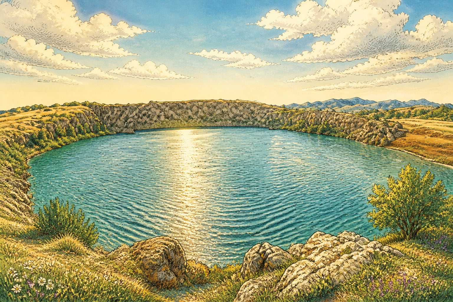 Lota Lakes çizimi, Sivas