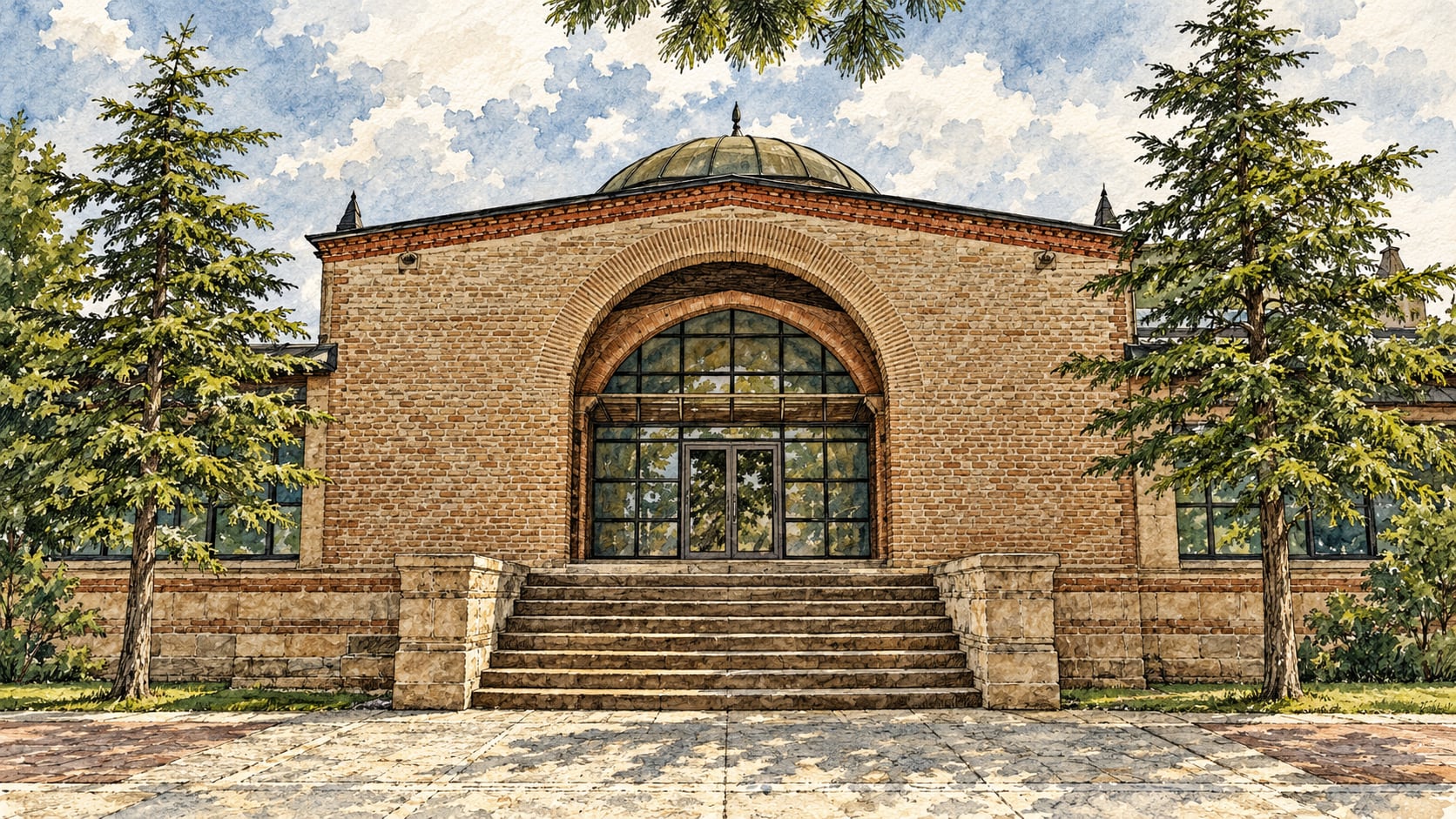 Lületaşı Museum çizimi, Eskişehir