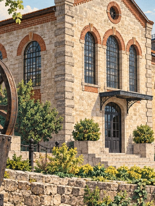 Zeichnung: Bergbaumuseum, Zonguldak