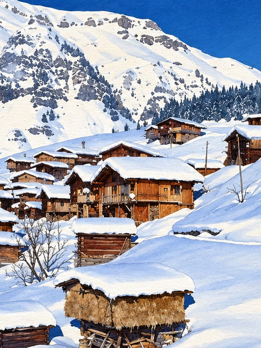 Zeichnung: Madenköy-şavşat, Artvin