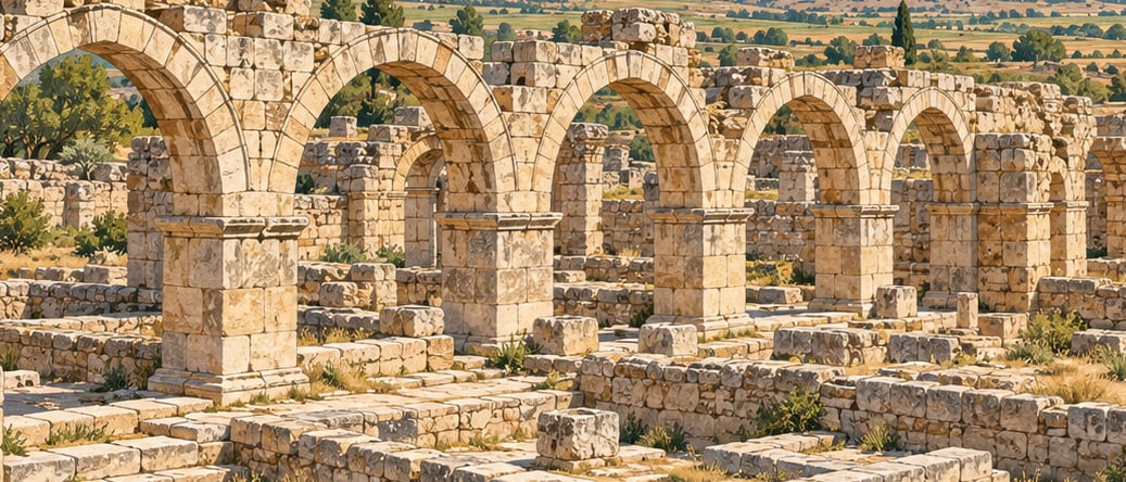 Madenşehri Archaeological Site çizimi, Karaman
