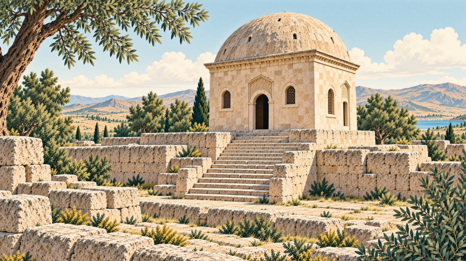Malik Ejder Tomb çizimi, Kahramanmaraş