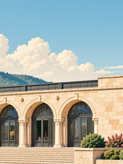 Zeichnung: Mevlevi-Kloster Manisa, Manisa