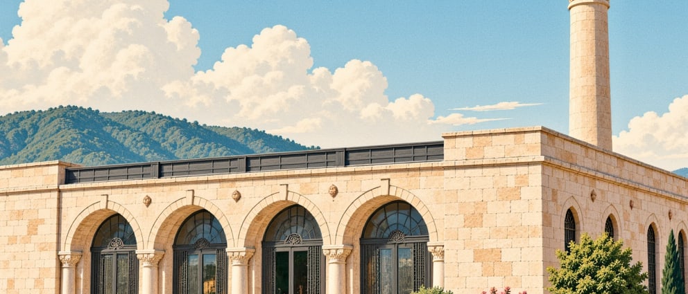 Manisa Mevlevi Lodge çizimi, Manisa