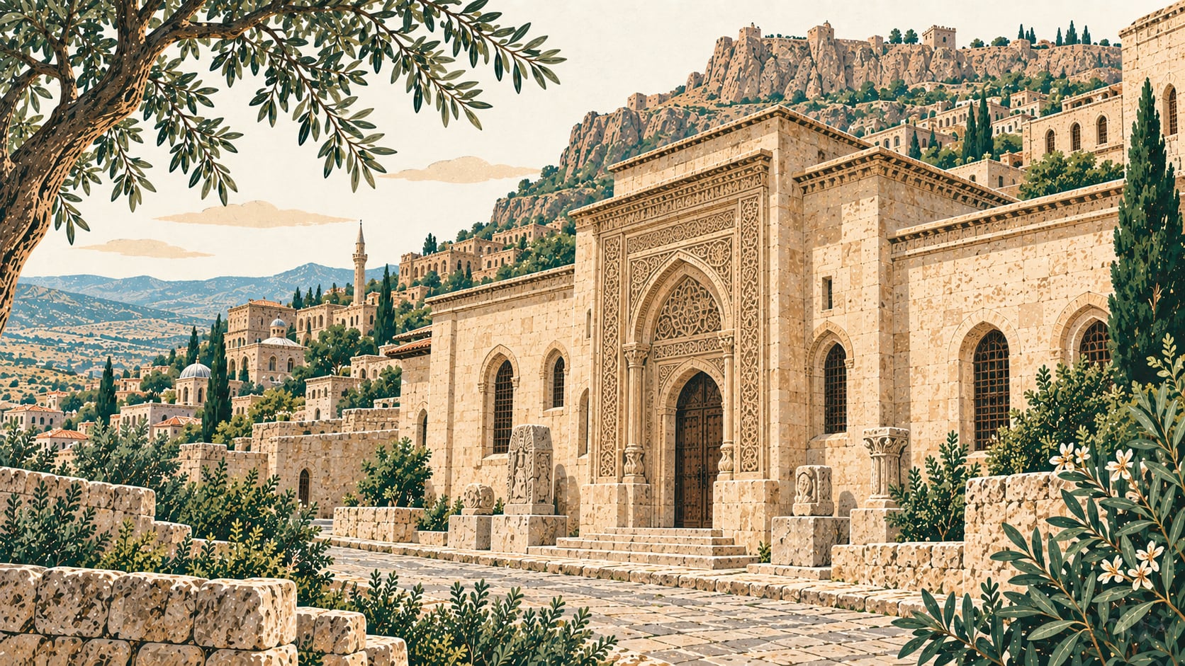 Mardin Museum çizimi, Mardin