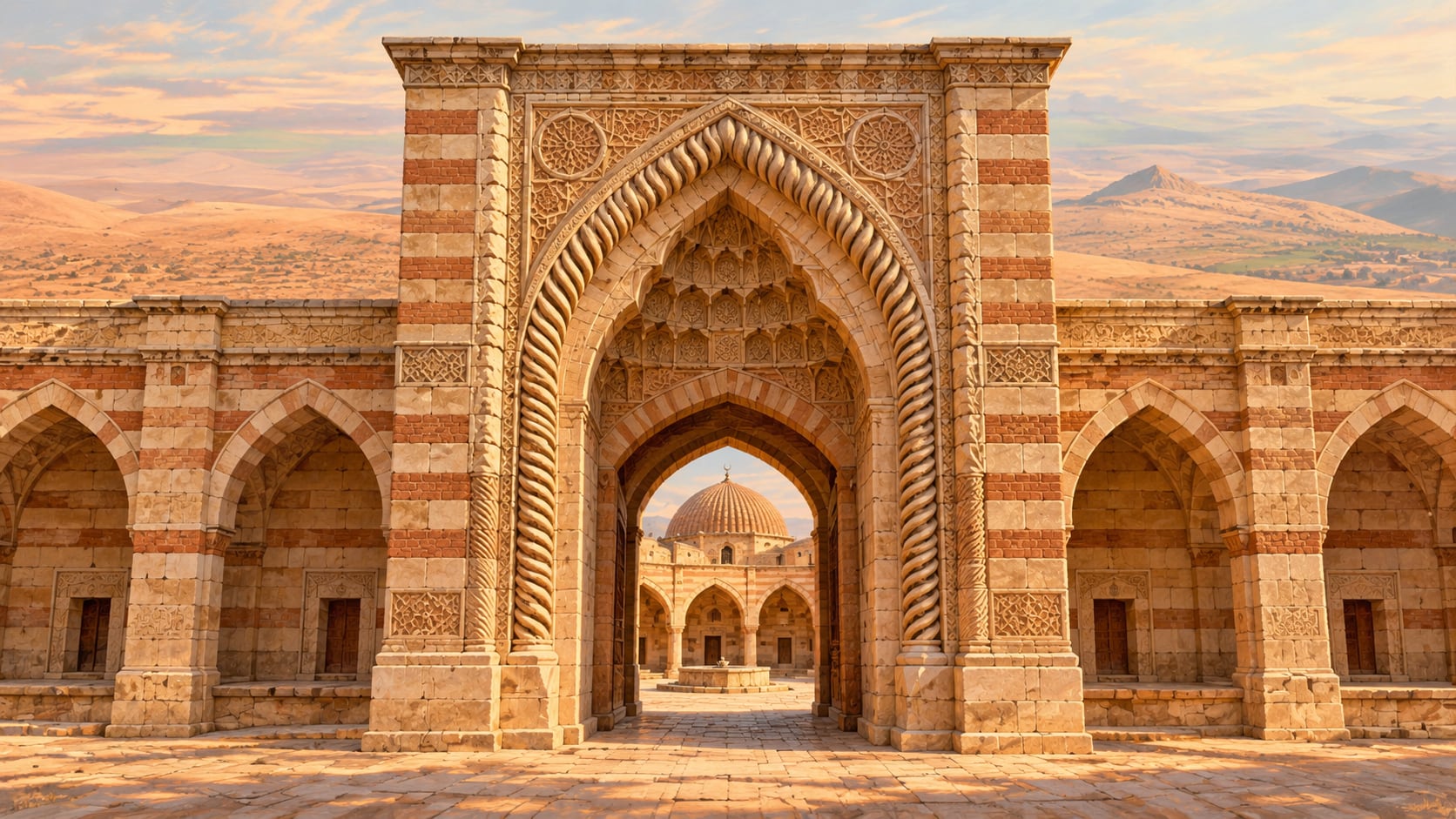 Mardin Great Mosque çizimi, Mardin