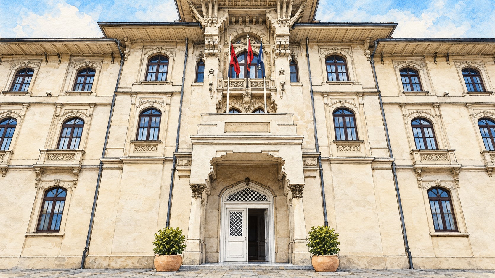 Marmara University Republic Museum and Art Gallery çizimi, İstanbul